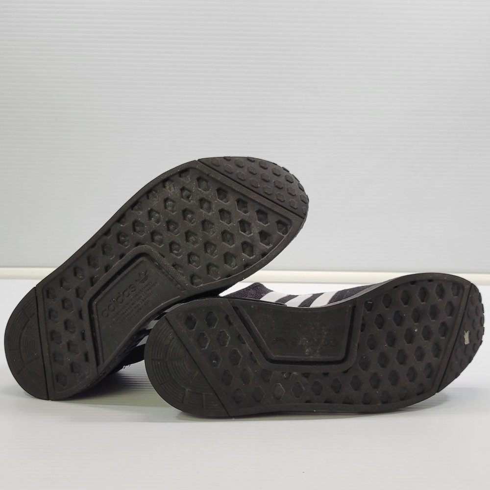 Adidas NMD R1 Originals - Red Japanese Side Print - Black White 2020 Men Size 10 - Picture 12 of 13